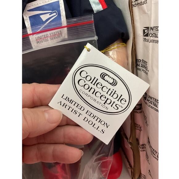 NIB 1998 Linda Steele Sandy US Postal Carrier Doll - Picture 5 of 8